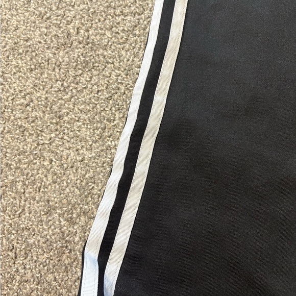Adidas Girls Black Track Pants Joggers Kids Size 6-7 - Picture 7 of 12